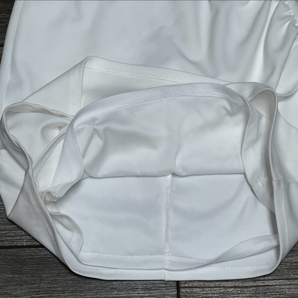 Midnight Doll Women’s Dress White Midi Bodycon fitted tight size 5 - Picture 15 of 15